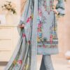 Fully stitched kurta for sizes up to 44, stylish and comfortable ethnic wear for women, featuring soft cotton fabric and a Pakistani Karachi print.